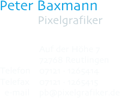 Adresse Pixelgrafiker